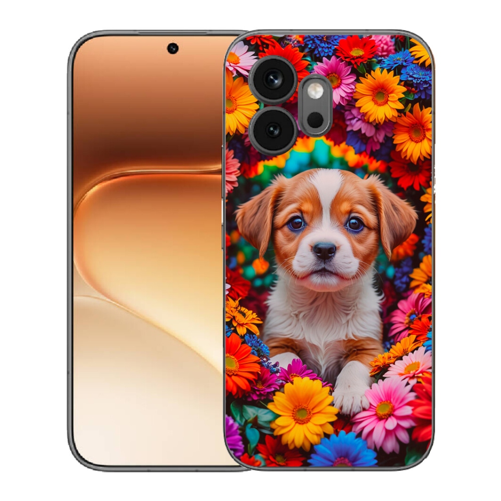 mmCase gél tok az Honor 600-hoz – aranyos kiskutya