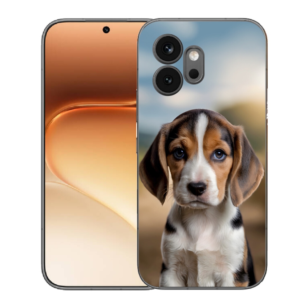 mmCase gél tok az Honor 600-hoz – aranyos beagle