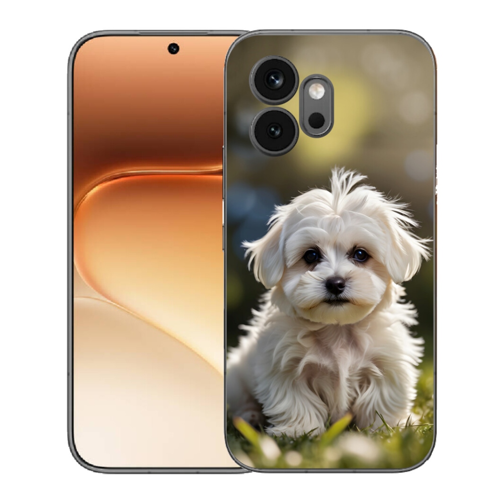 mmCase gél tok az Honor 600-hoz – aranyos máltai kutyus