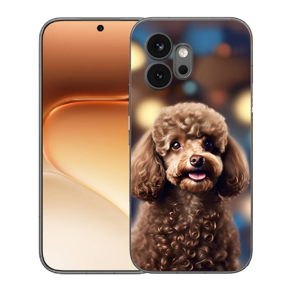 mmCase gél tok az Honor 600-hoz – aranyos pudli