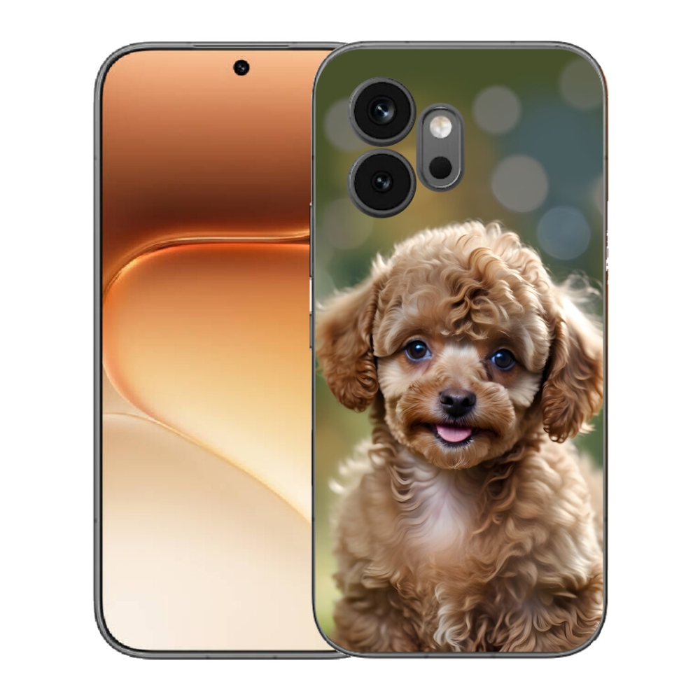 mmCase gél tok az Honor 600-hoz – aranyos pudli