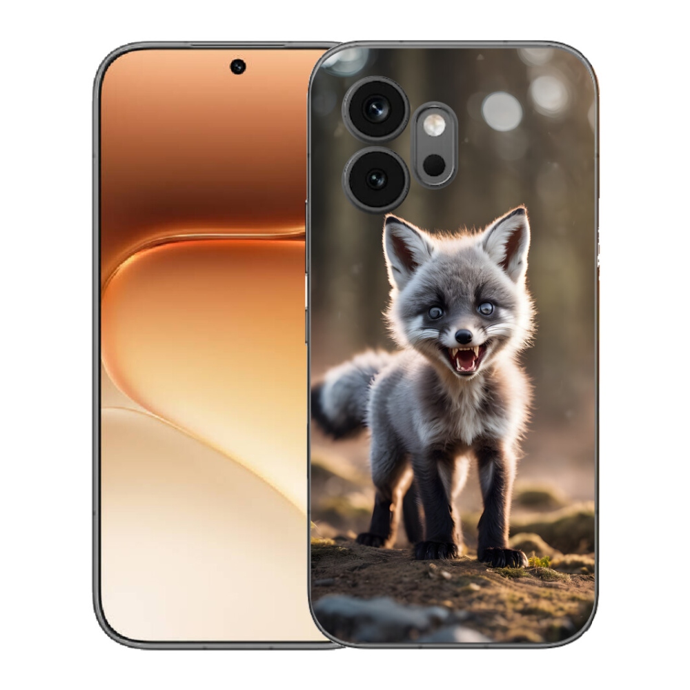 mmCase gél tok az Honor 600-hoz – dühös róka