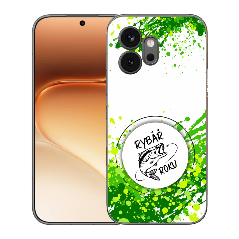mmCase géltok az Honor 600-hoz – „Az év horgásza” fehér háttérrel