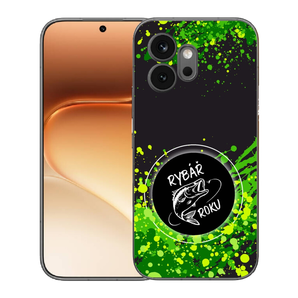 mmCase géltok az Honor 600-hoz – „Az év horgásza” fekete háttérrel