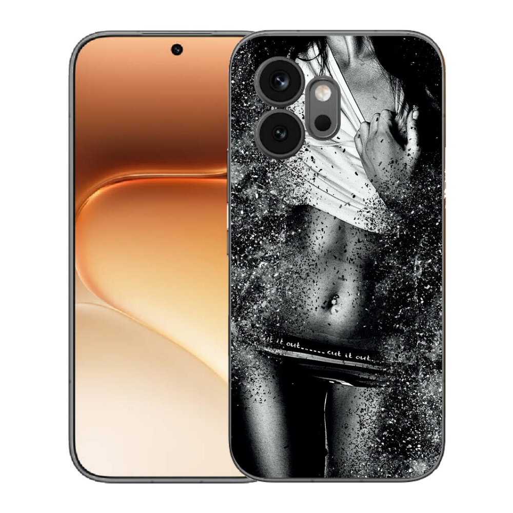 mmCase gél tok az Honor 600-hoz – szexi nő 1