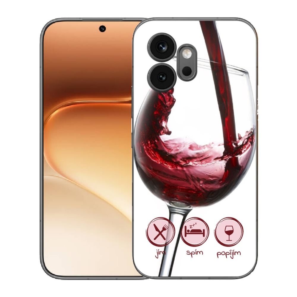 mmCase gél tok az Honor 600-hoz – vörösboros pohár