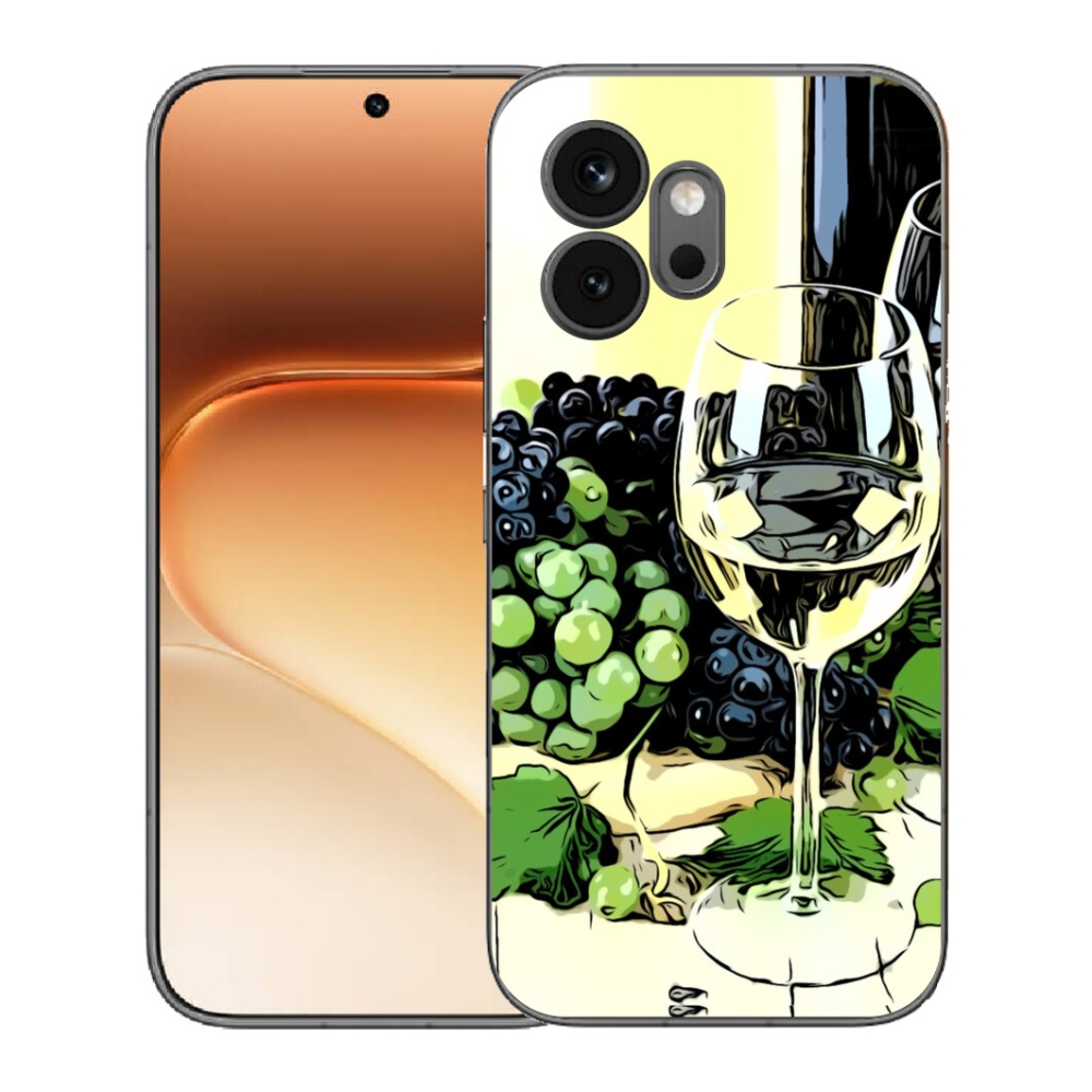 mmCase gél tok az Honor 600-hoz – egy pohár bor