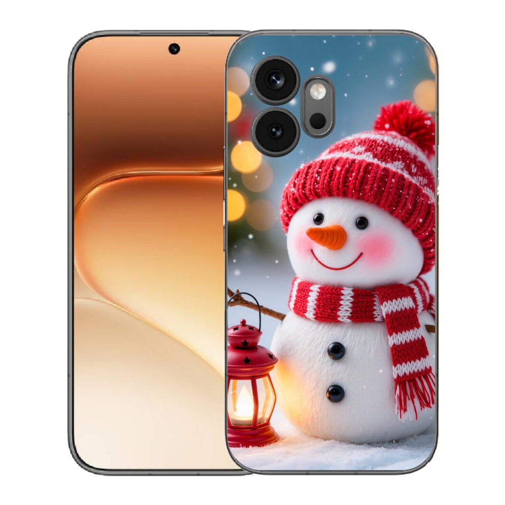 mmCase gél tok az Honor 600-hoz – hóember 2