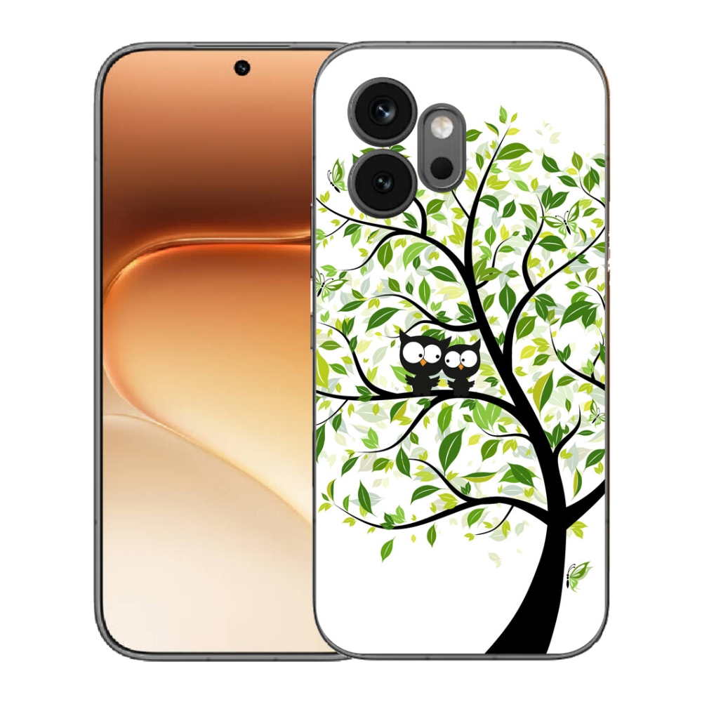 mmCase gél tok az Honor 600-hoz – baglyok a fán