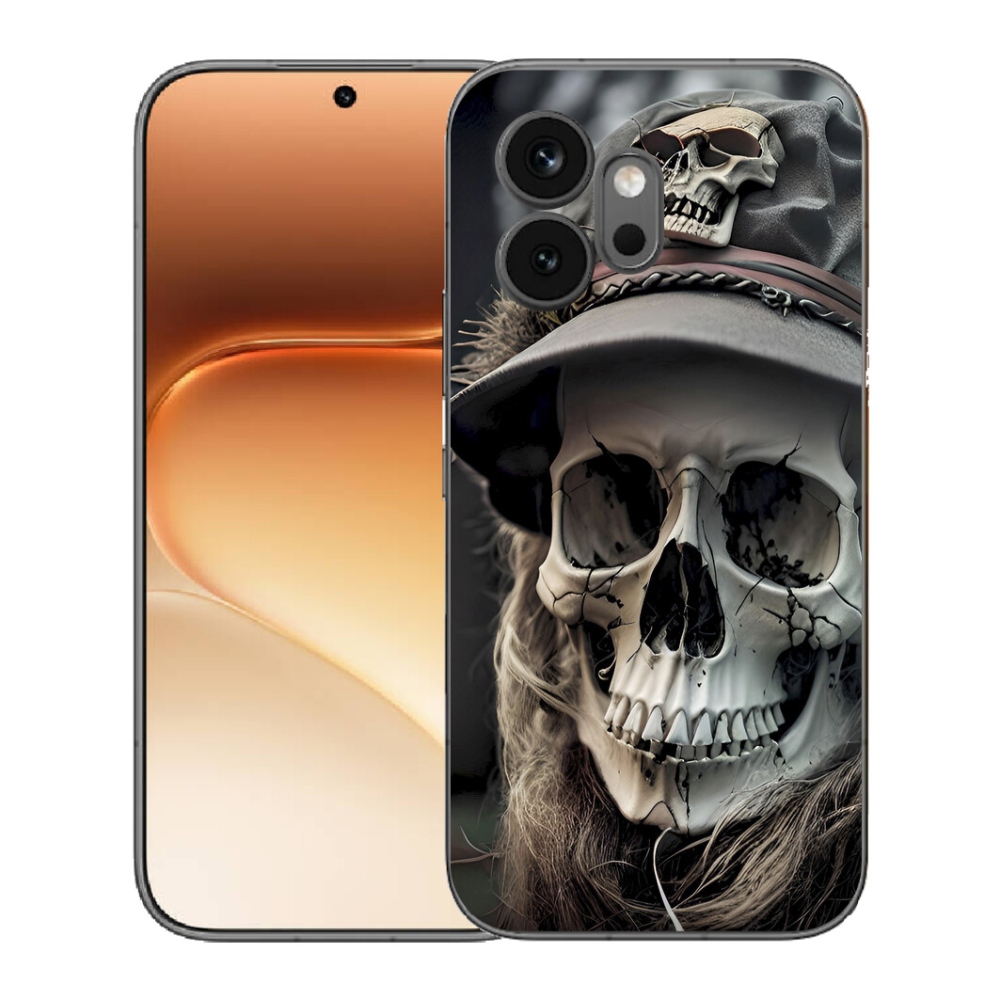 mmCase géltok az Honor 600-hoz – sötét koponya