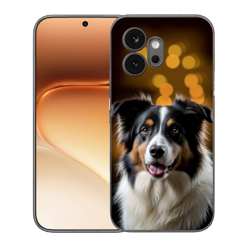 mmCase gél tok az Honor 600-hoz – mosolygós ausztrál juhászkutya