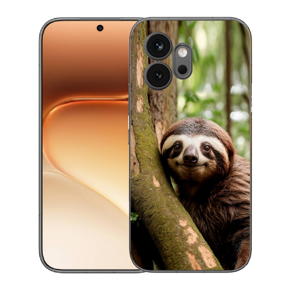 mmCase géltok az Honor 600-hoz – mosolygós lajhár
