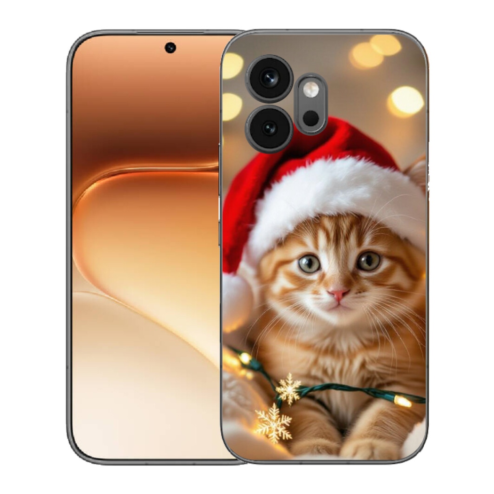 mmCase gél tok az Honor 600-hoz – karácsonyi cica