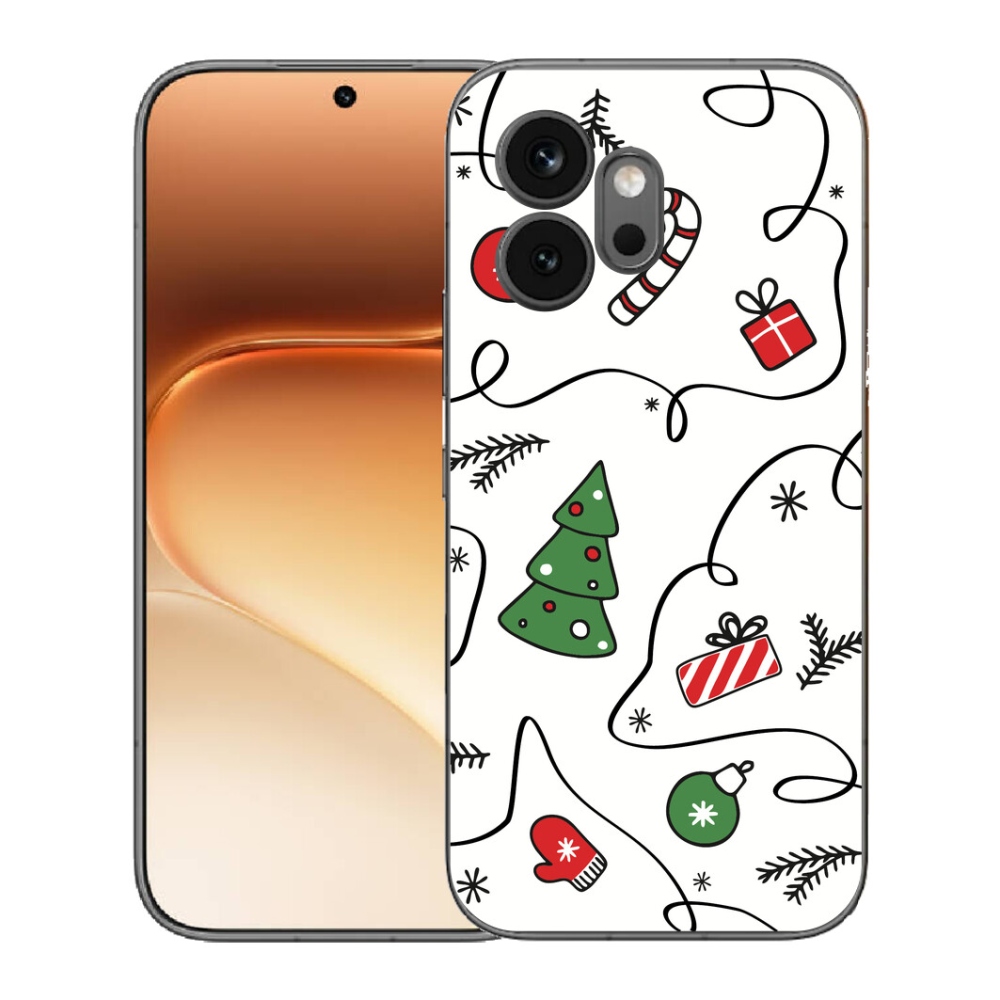 mmCase géltok az Honor 600-hoz – karácsonyi motívumokkal