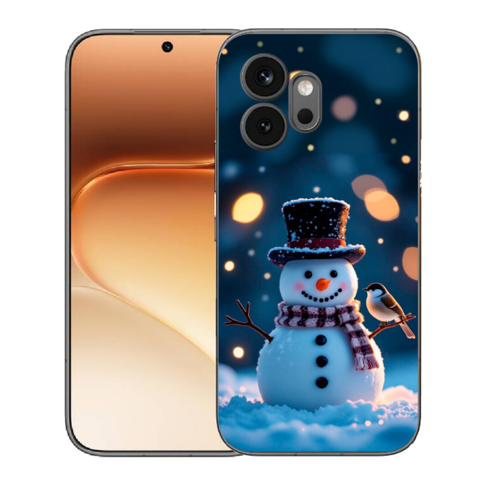 mmCase géltok az Honor 600-hoz – karácsonyi hóember