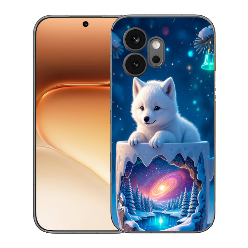 mmCase gél tok az Honor 600-hoz – karácsonyi kiskutya