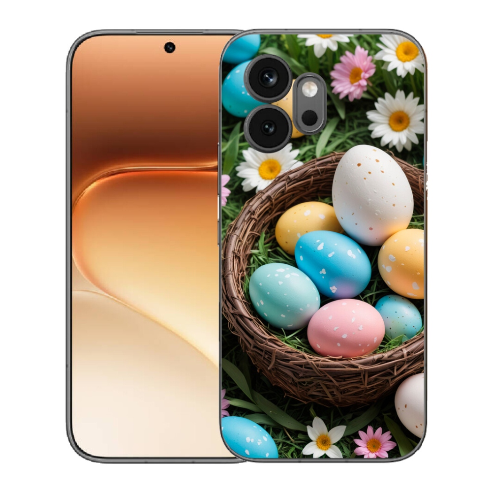 mmCase gél tok az Honor 600-hoz – húsvéti tojások 2