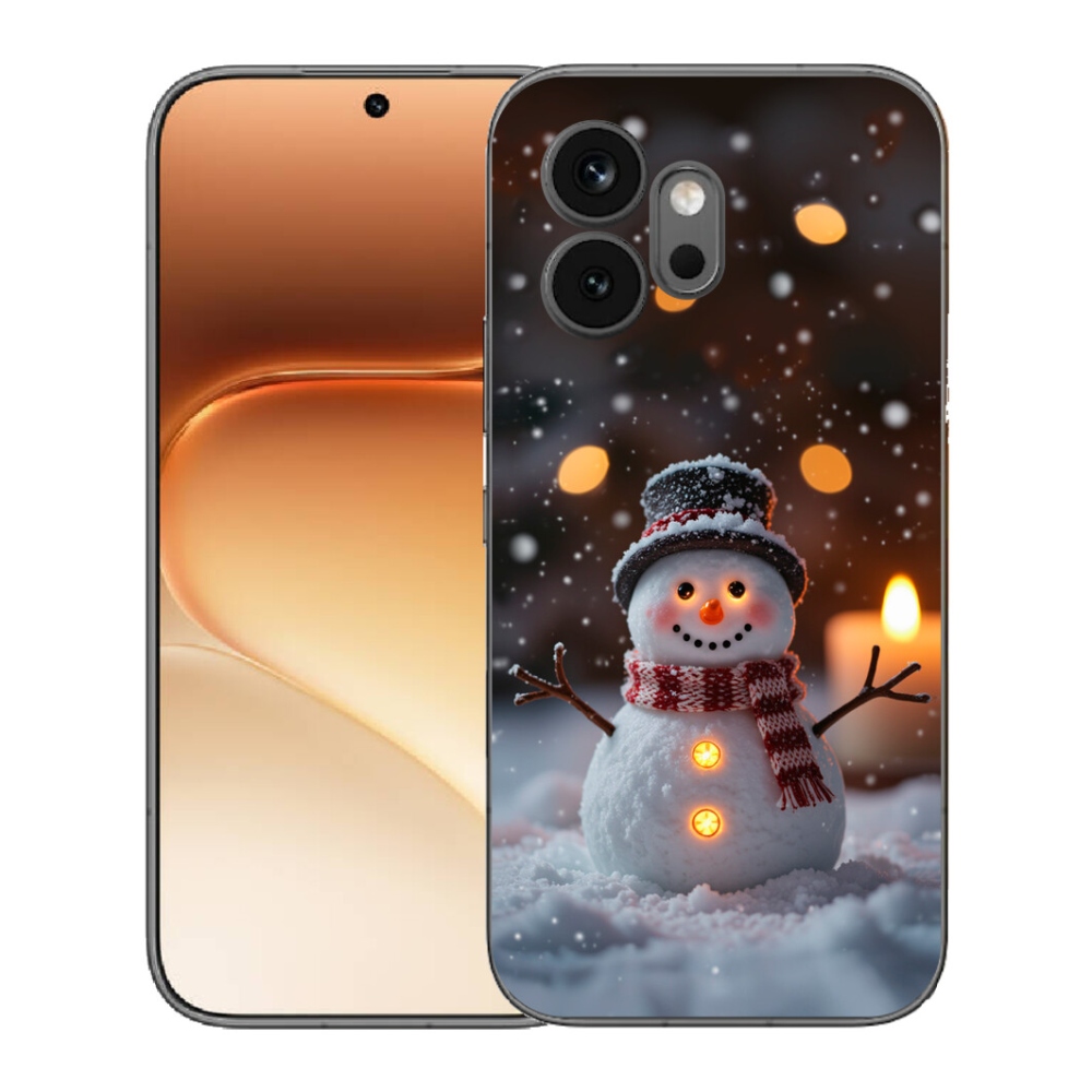 mmCase géltok az Honor 600-hoz – vidám hóember