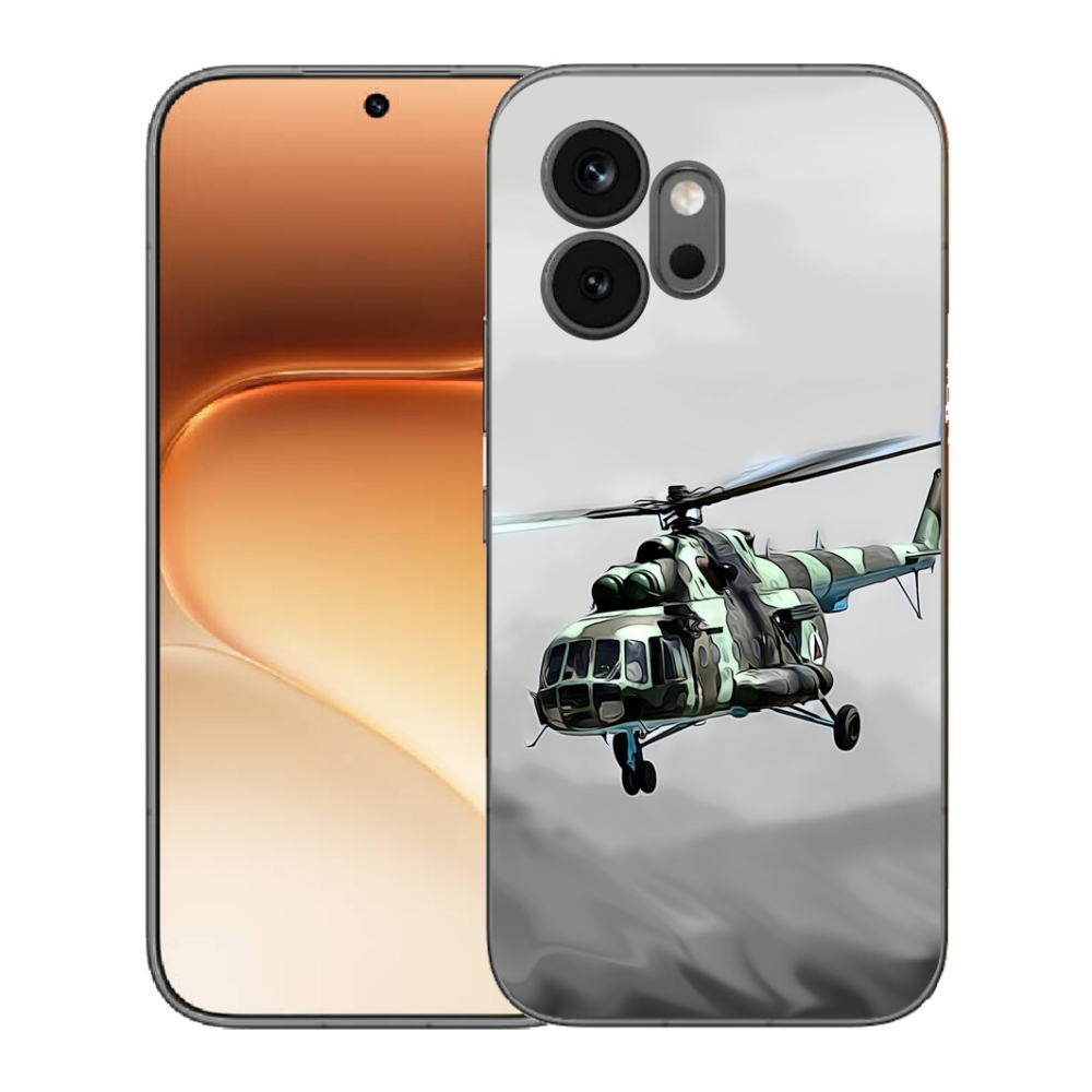mmCase géltok az Honor 600-hoz – katonai helikopter