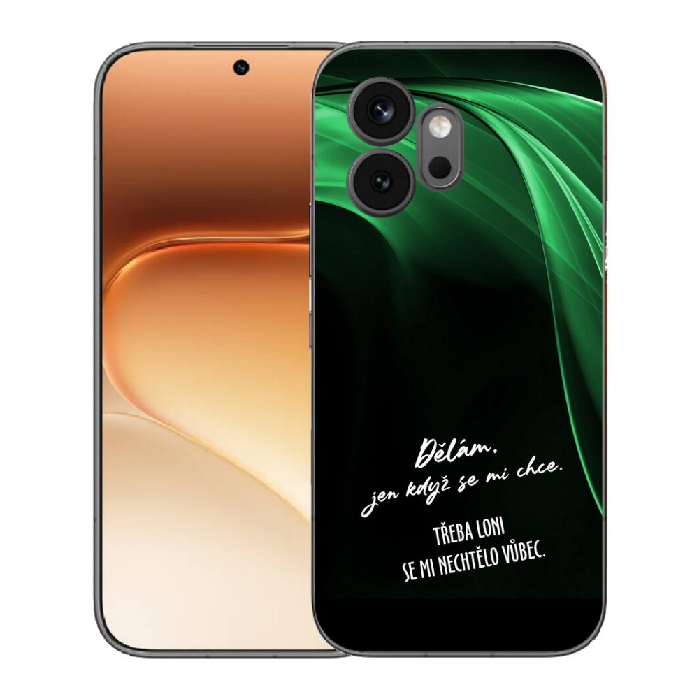 mmCase géltok az Honor 600-hoz – vicces felirat, 12, fekete háttér