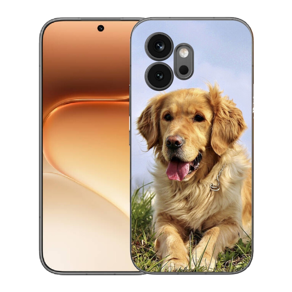 mmCase gél tok az Honor 600-hoz – arany retriever