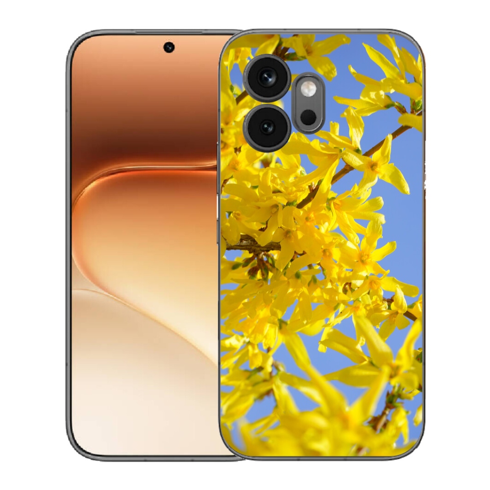 mmCase géltok az Honor 600-hoz – sárga virágok