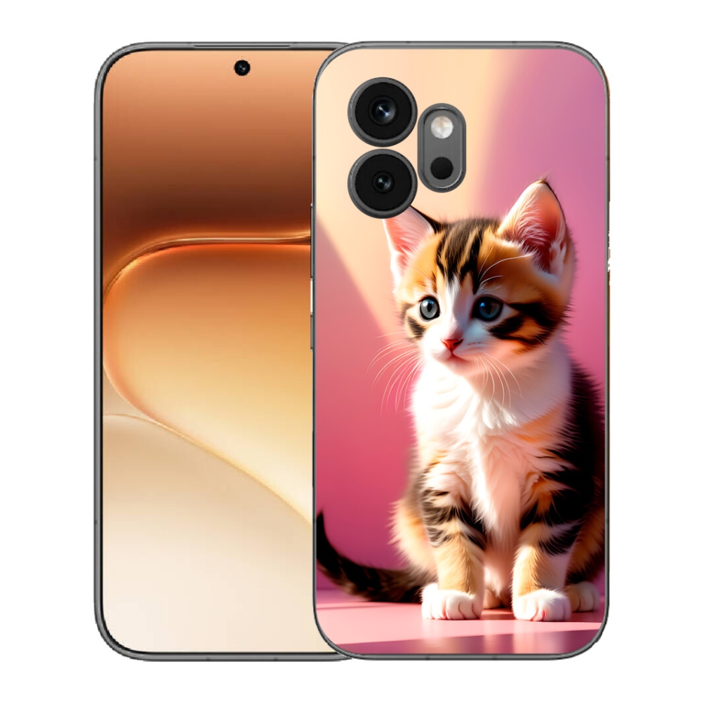 mmCase gél tok az Honor 600-hoz – kíváncsi cica 2