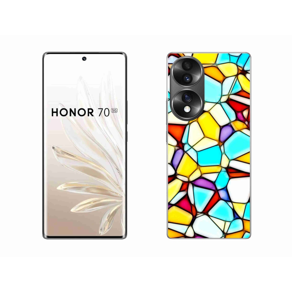 Zselés borítás mmCase a Honor 70 számára - absztrakt motívum 40