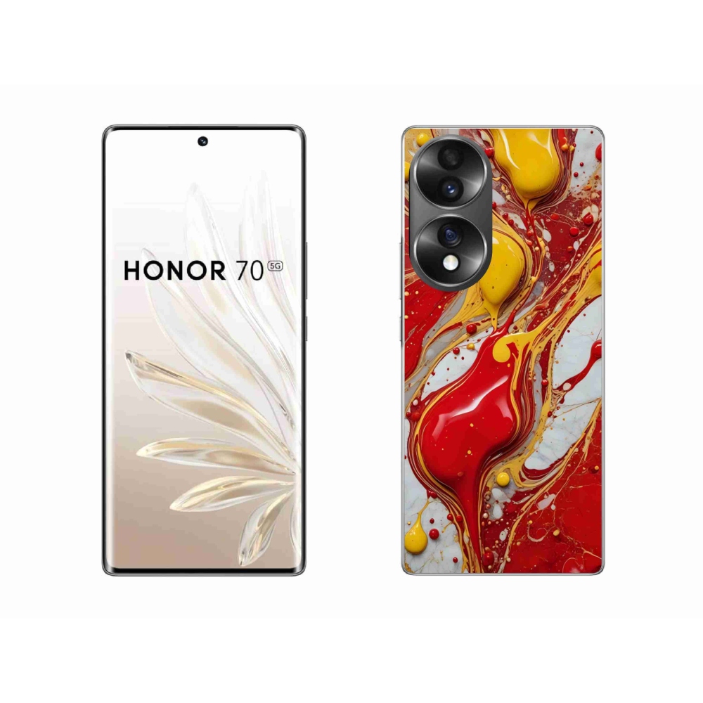 Zselés borítás mmCase a Honor 70 készülékhez - absztrakt motívum 42