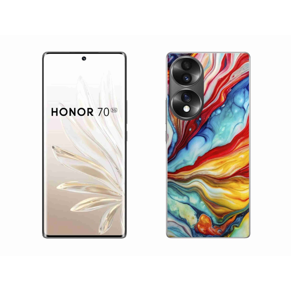 Zselés borítás mmCase a Honor 70 készülékhez - absztrakt motívum 58