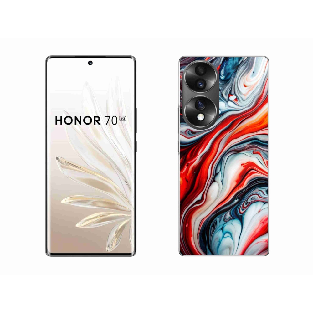 Zselés borítás mmCase a Honor 70 - absztrakt motívum 63-hoz