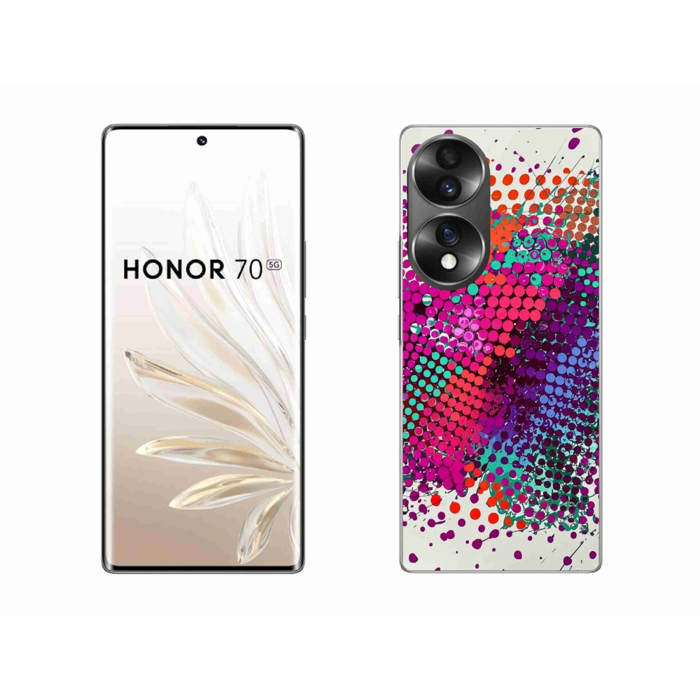 Zselés borítás mmCase a Honor 70 - absztrakt motívumhoz 65