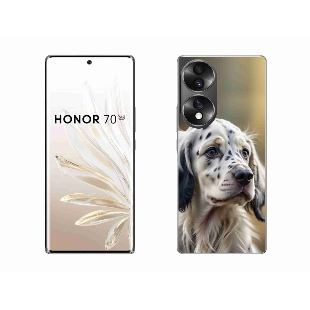 Zselés borítás mmCase a Honor 70 - English Setterhez