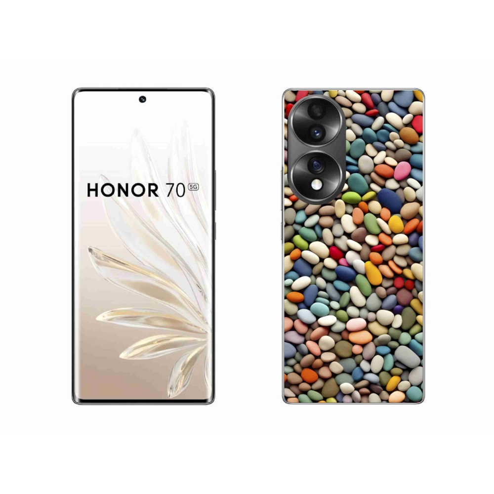 Gél borítás mmCase for Honor 70 - színes strasszkövek 2