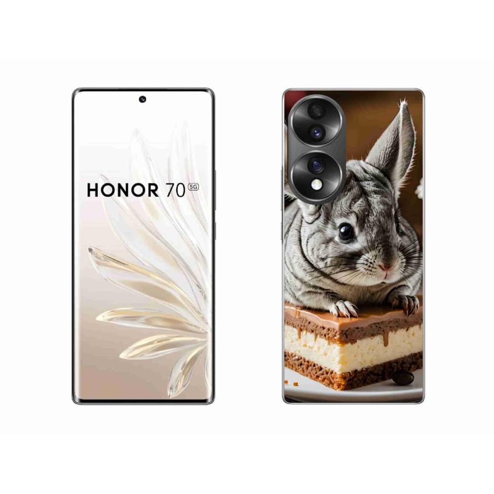 Zselés borítás mmCase a Honor 70-hez - csincsilla