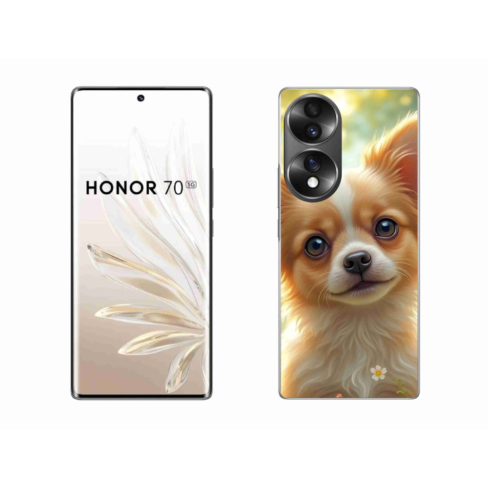 Zselés borítás mmCase a Honor 70-hez - chihuahua 5