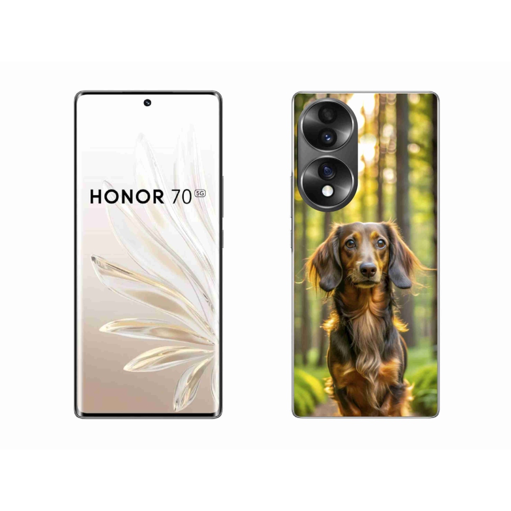 Zselés borítás mmCase a Honor 70-hez - tacskó 4