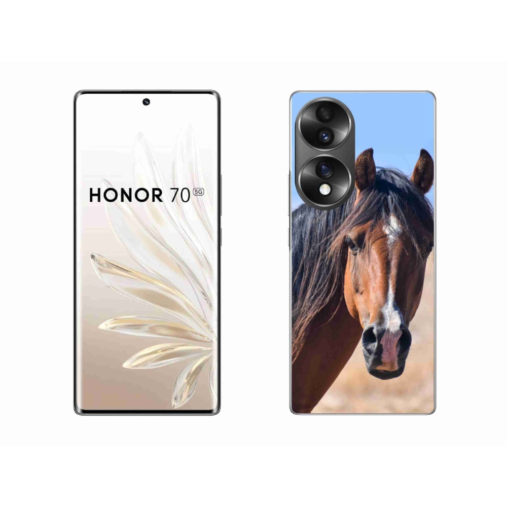 Zselés borítás mmCase a Honor 70 - csendes lóhoz
