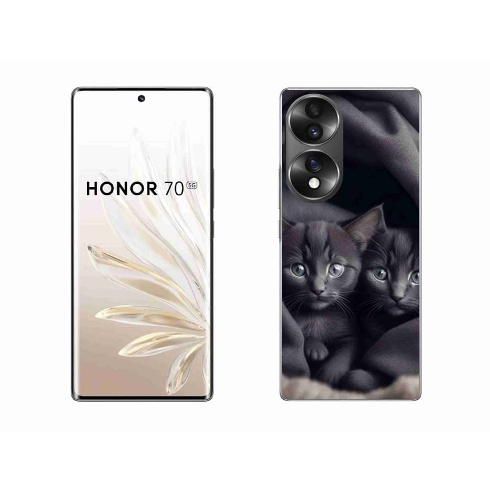 Zselés borítás mmCase a Honor 70 - cat duo készülékhez