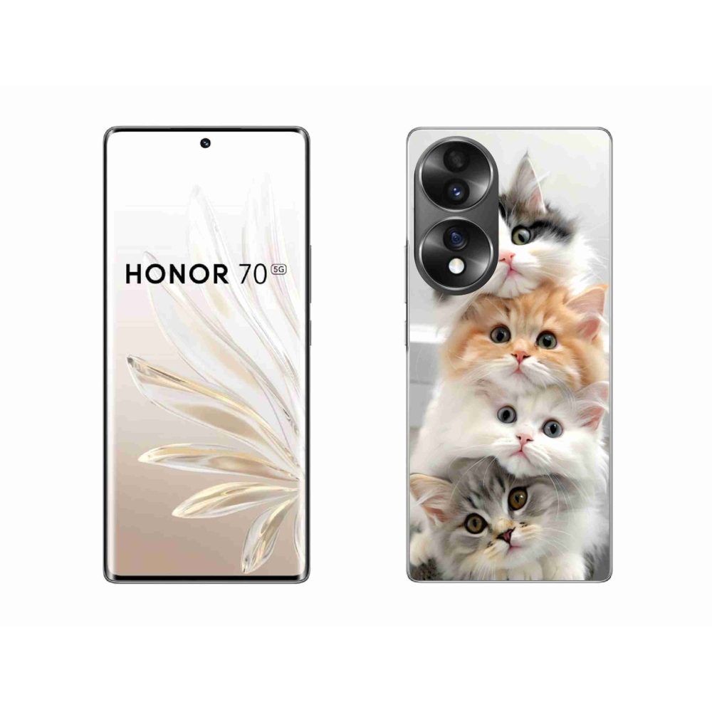 Zselés borítás mmCase a Honor 70 - cat csoporthoz