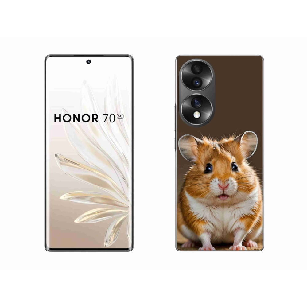 Zselés borítás mmCase a Honor 70 - hörcsöghöz