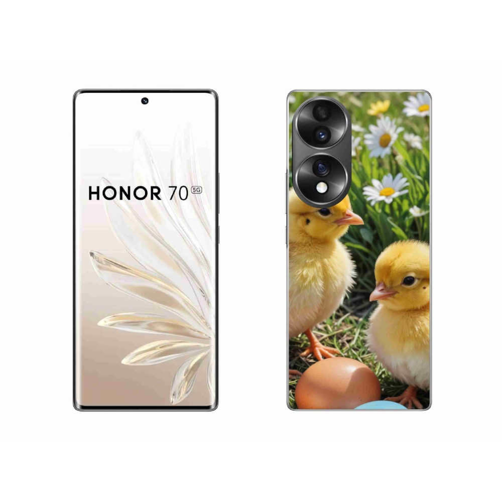 Zselés borítás mmCase a Honor 70 - csirkékhez