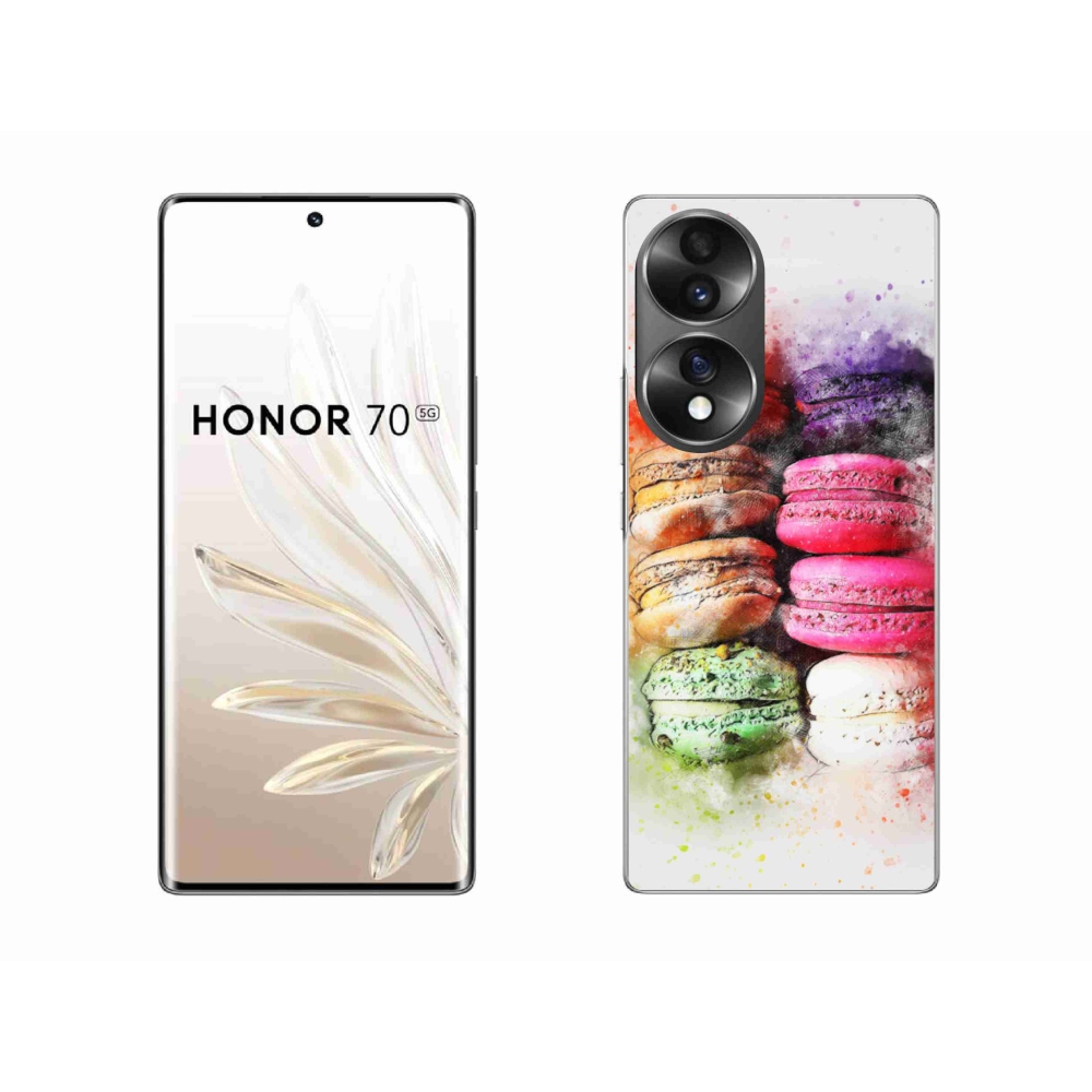 Zselés borítás mmCase a Honor 70-hez - makarónik