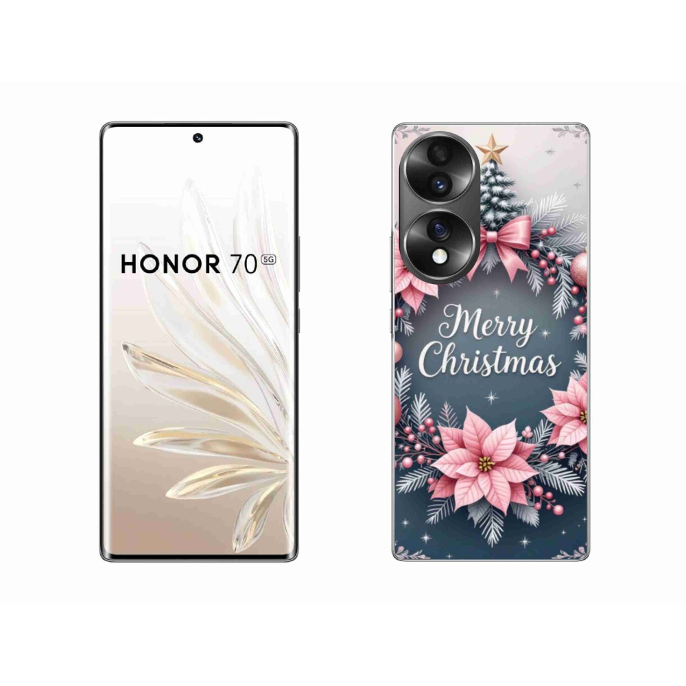 Gél borító mmCase a Honor 70-hez - boldog karácsonyt!