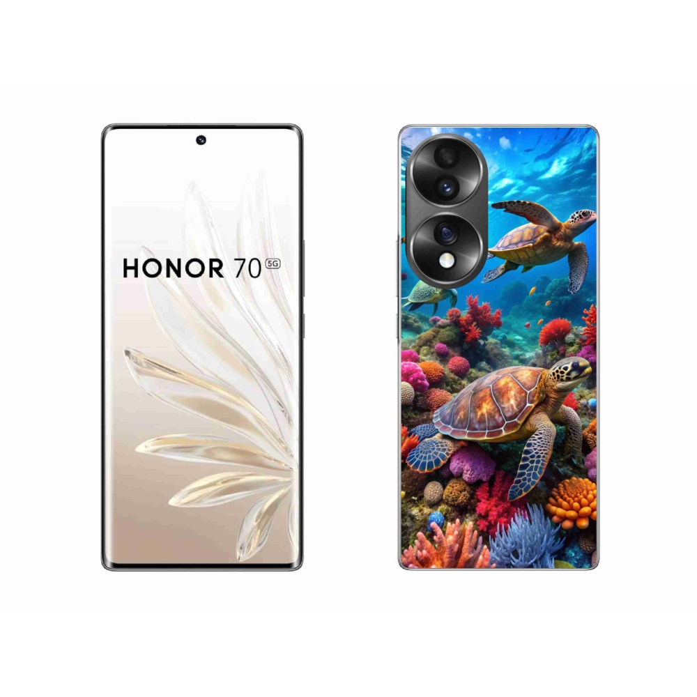 Gél borítás mmCase for Honor 70 - Sea World 2