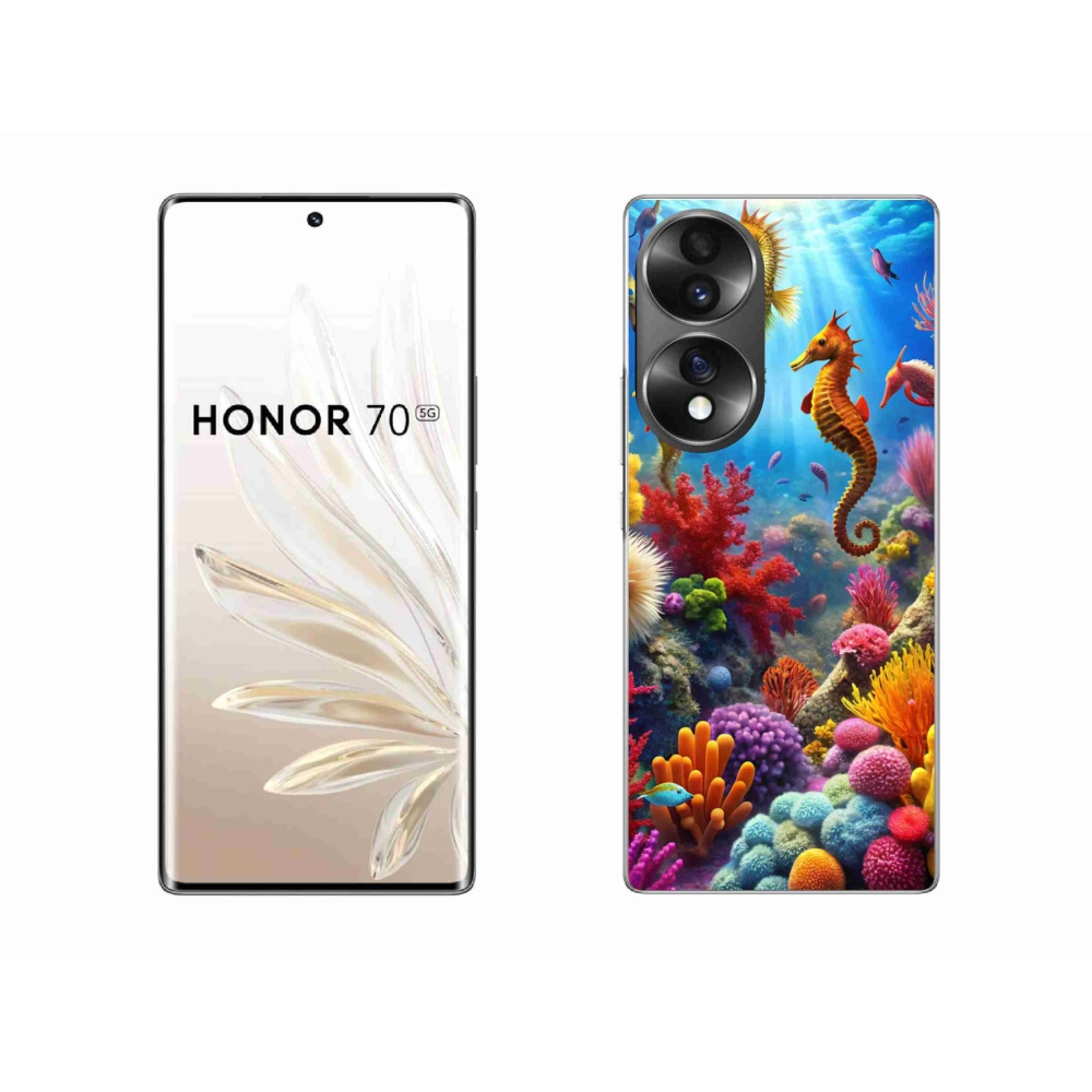 Gél borítás mmCase for Honor 70 - Sea World 3