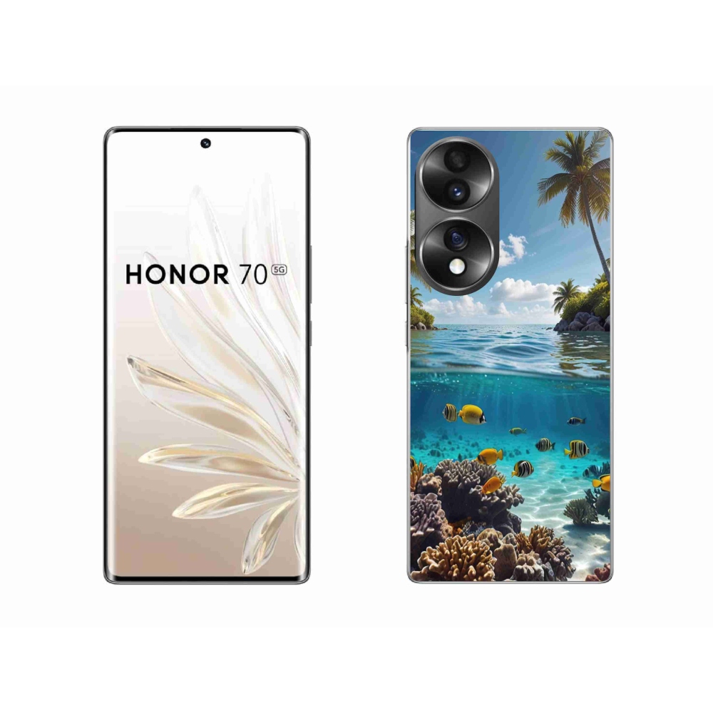 Zselés borítás mmCase for Honor 70 - Sea World 4