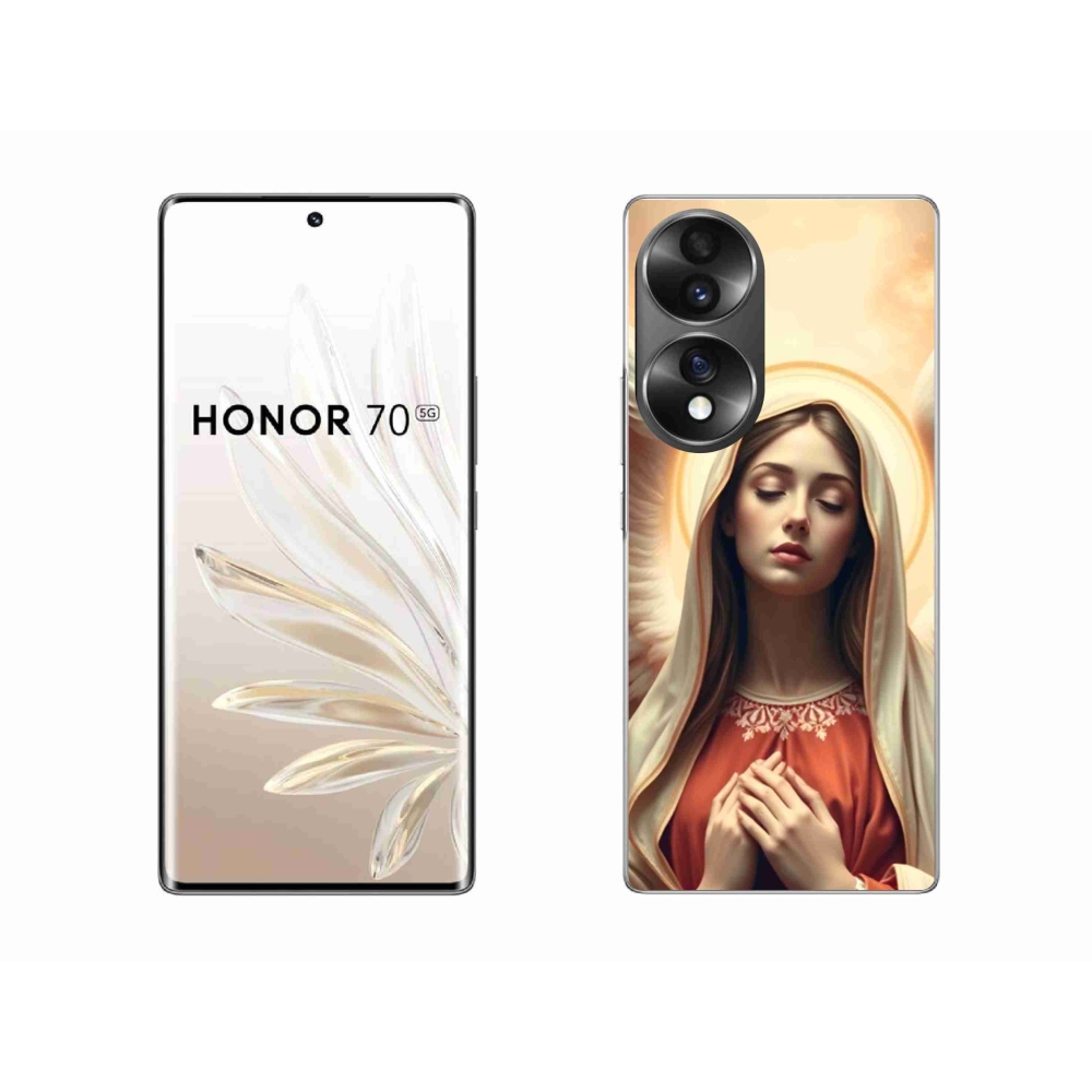 Zselés borító mmCase a Honor 70-hez - vallási motívum