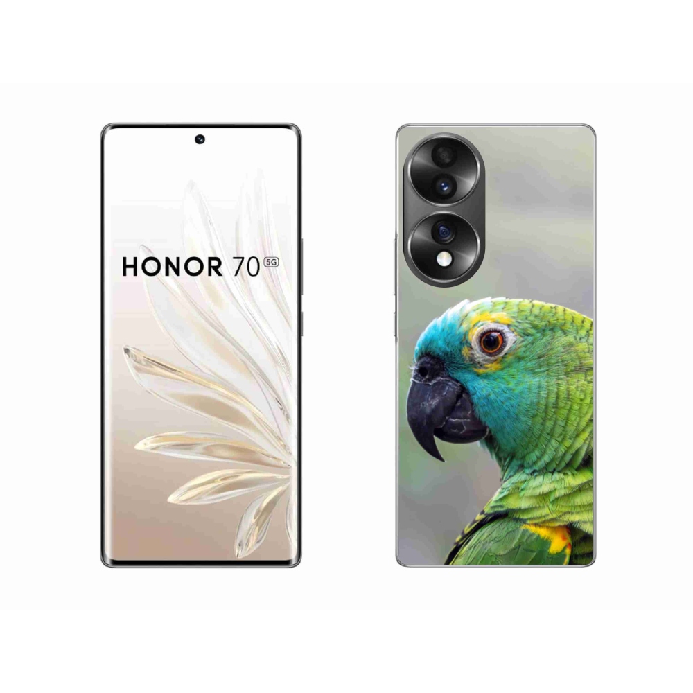 Zselés borítás mmCase a Honor 70 készülékhez - papagáj amazon