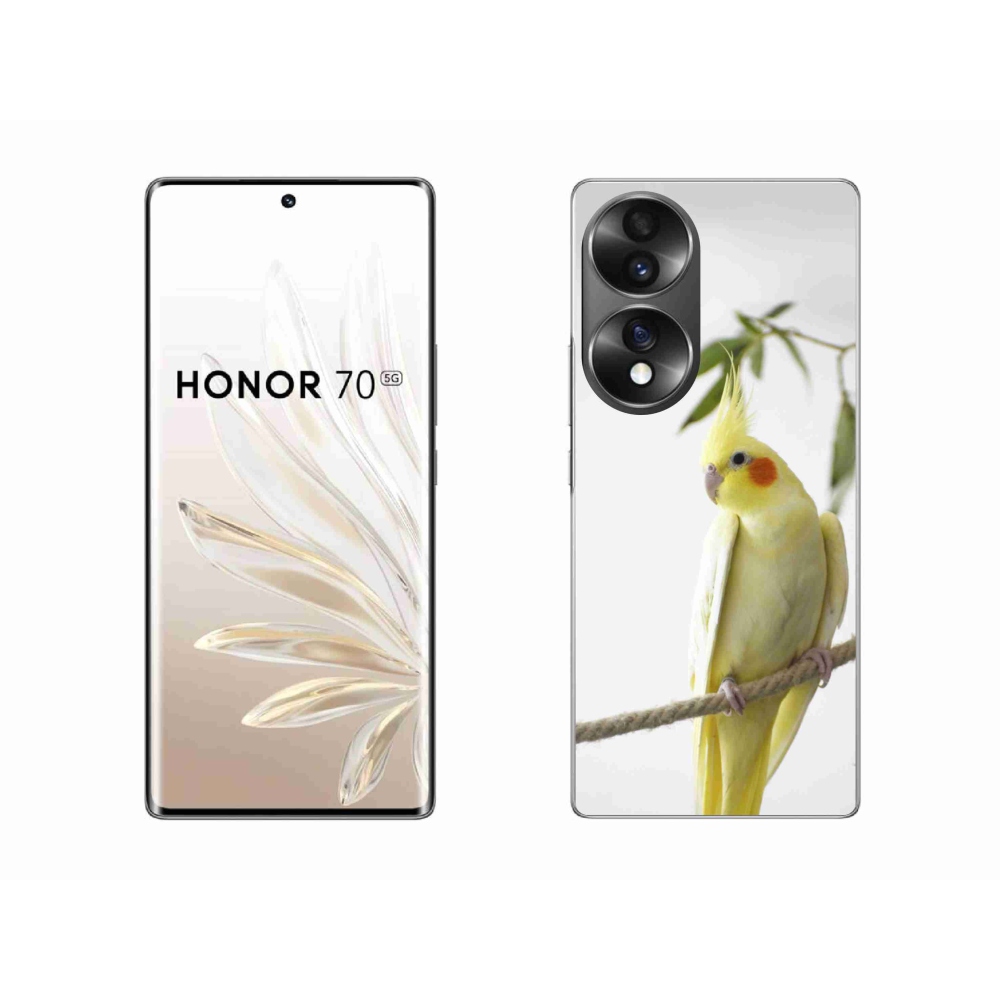 Gél borító mmCase for Honor 70 - papagáj korela chocholatá